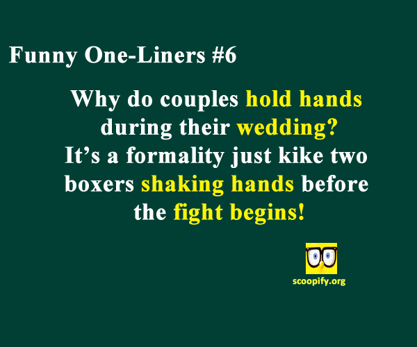 Funny One-Liners #6