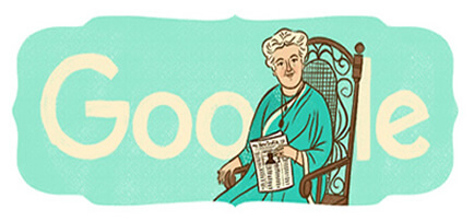 Google Celebrate Annie Besant 168th Birthday Featured