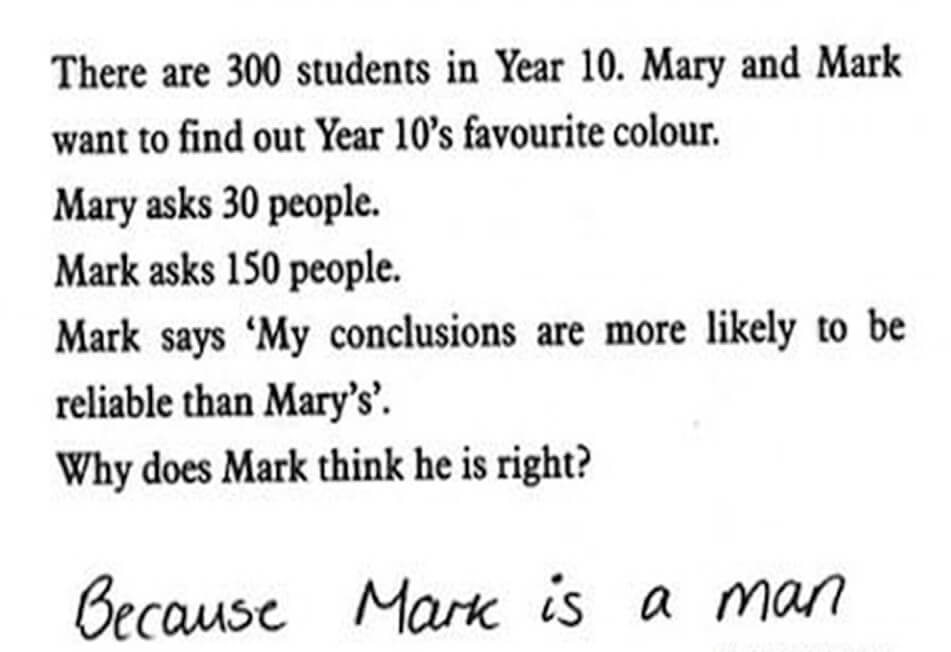 Funny Exam Answers-am I right