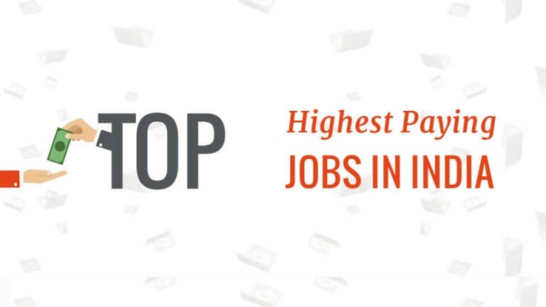 Top Highest Paying Jobs in India