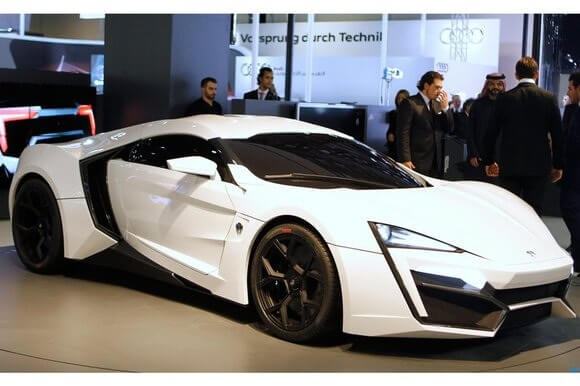 most expensive cars Lykan Hypersport