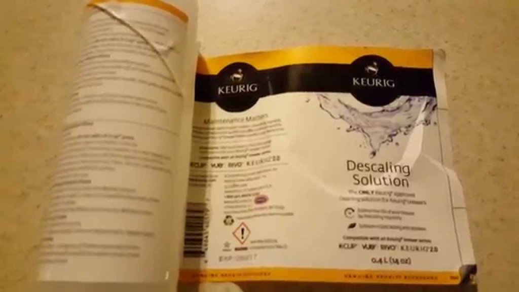 Keurig Descale Solution