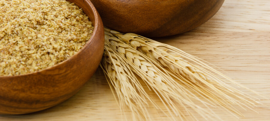 Wheat germ to remove wrinkles 