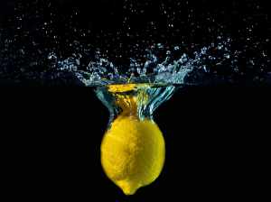 lemon water